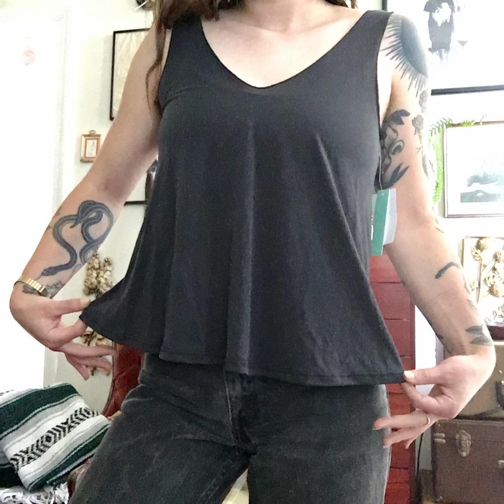 Abound V-neck Plunge  Tank Top